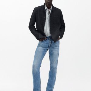 Fit 2 - Carter: Slim Fit Medium Indigo Authentic Stretch Jean